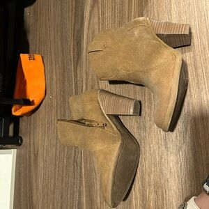 Suede Boots